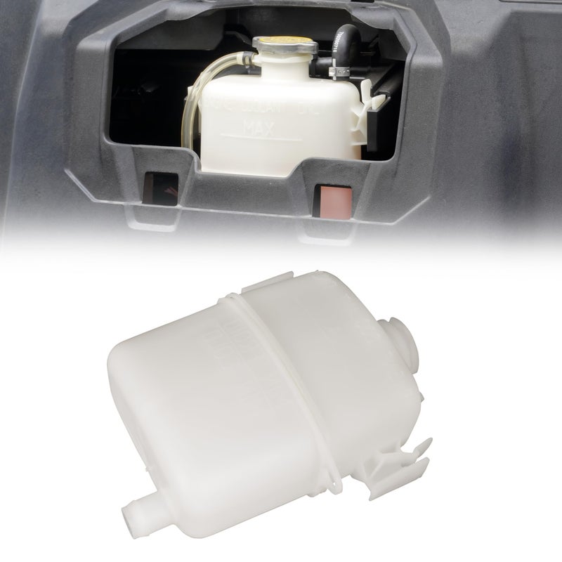 UTVSXPERT Tank-Coolant for X3, Coolant Reservoir Tank Assembly for Can-Am Defender/Maverick Max Turbo X3/Commander/Spyder RS RT/Traxter T MAX Accessories (Replaces OEM #709200998#709200412#709200163) - Image 1